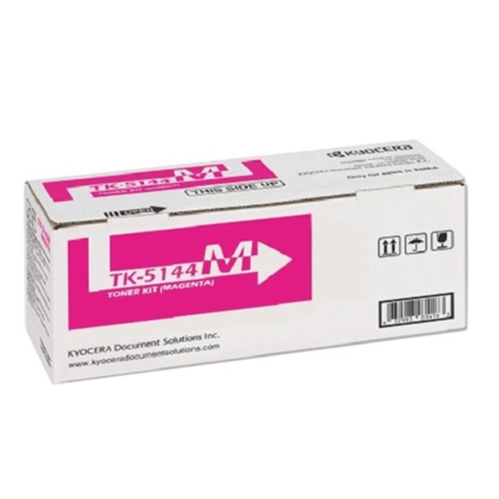 Kyocera TK-5144M Magenta Toner Cartridge - 5,000 Yield @ ISO
