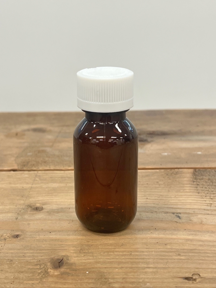 50ml Amber Methadone Bottles - 50 in a box